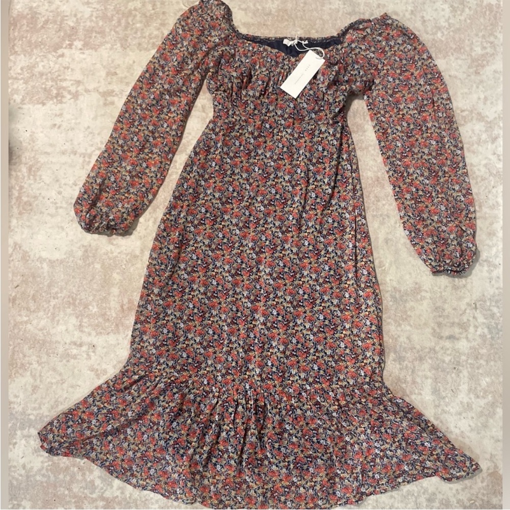 Lush Floral Multicolor Dress